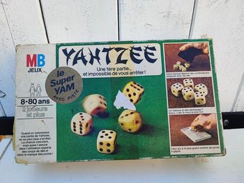 Yahtzee complet avec sa notice