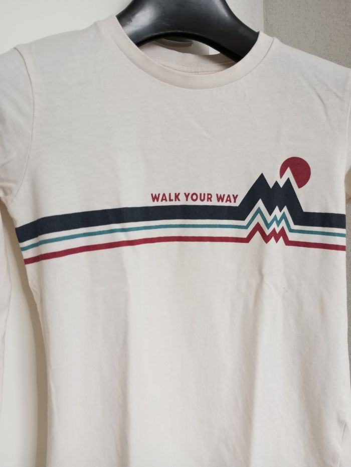 Tee-shirt manches longues tape à l'oeil