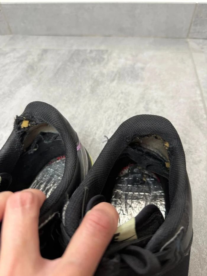 Baskets Nike Air Force 1 react noires et violet taille 44 - photo numéro 9