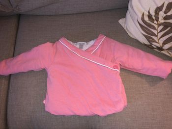 Cache coeur molletonné 6 mois