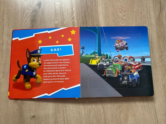 Livre puzzle pat patrouille - photo numéro 4