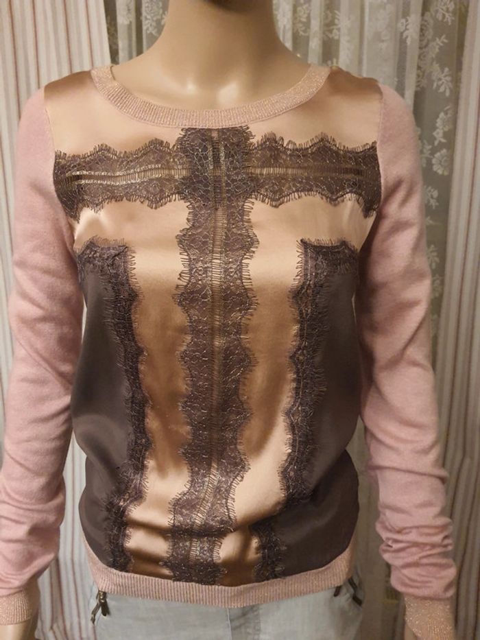 Magnifique Pull Talking French Antwerp XS - photo numéro 5