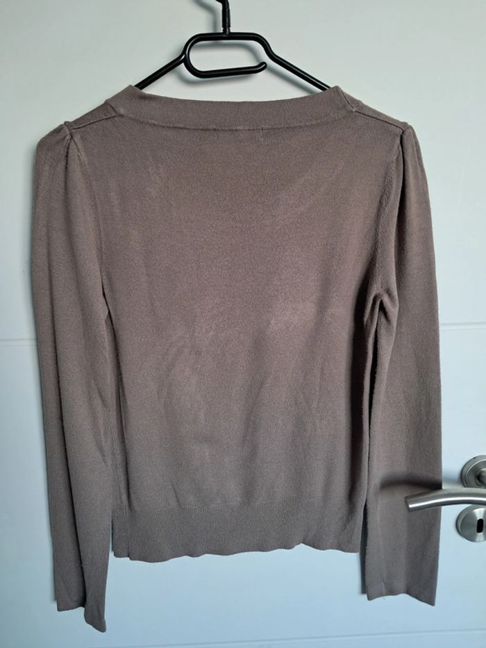 Pull promod couleur gris taupe - photo numéro 3