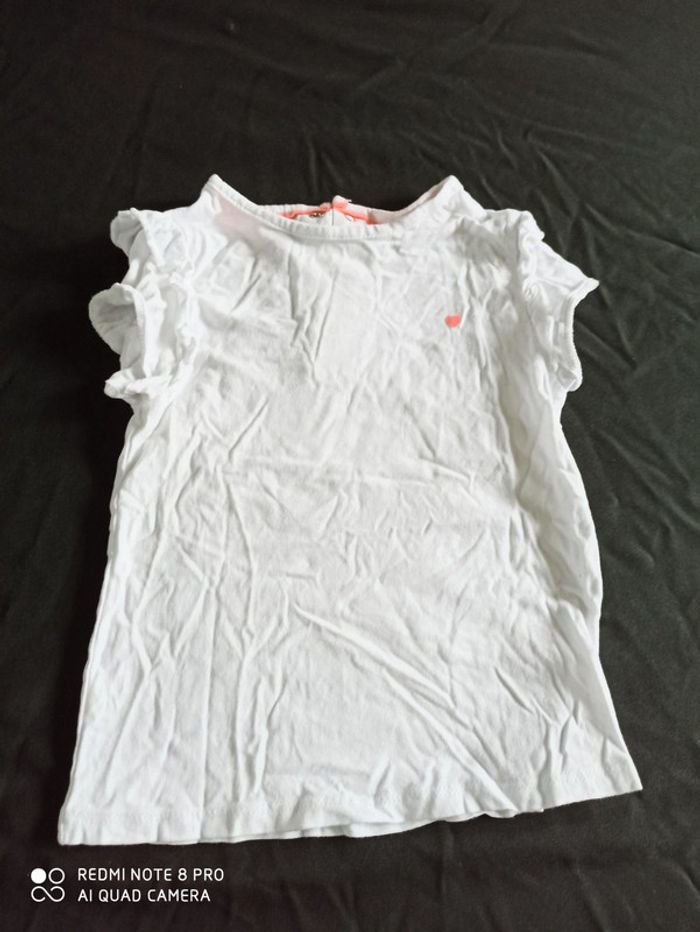 Lot de 2 tee-shirt blancs - photo numéro 3