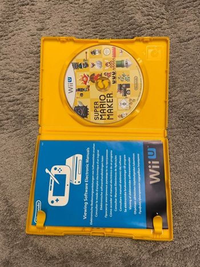 Jeu Wii U Super Mario Maker - photo numéro 3