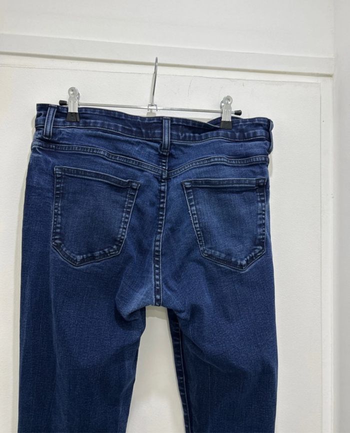 Jean Uniqlo femme taille 34 bleu - photo numéro 5