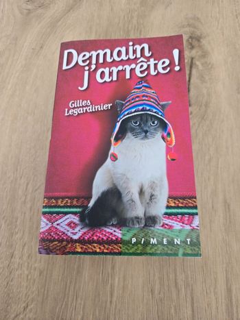 Livre demain j'arrête