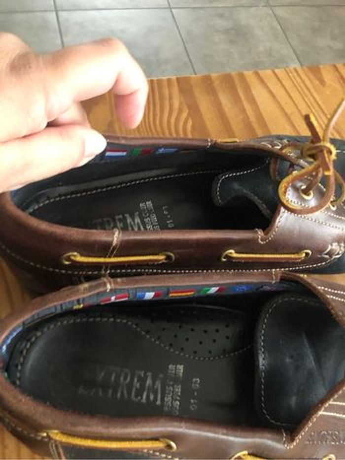 Chaussure homme type bateau - photo numéro 5