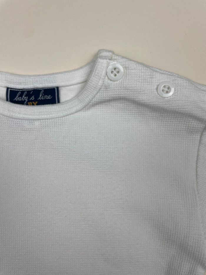 tee shirt blanc 6 mois - photo numéro 3
