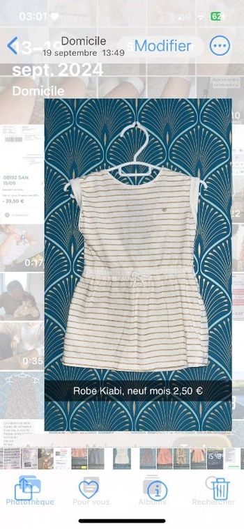 Robe kiabi