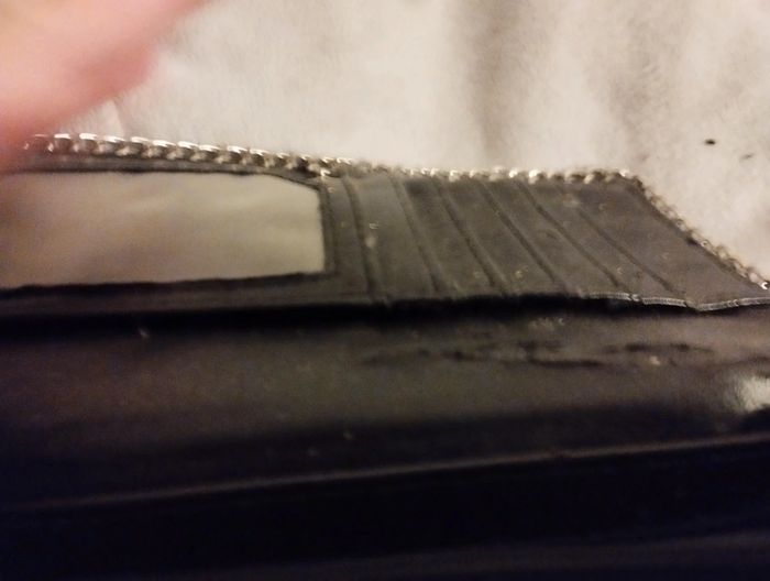 Pochette noire cloutée - photo numéro 3