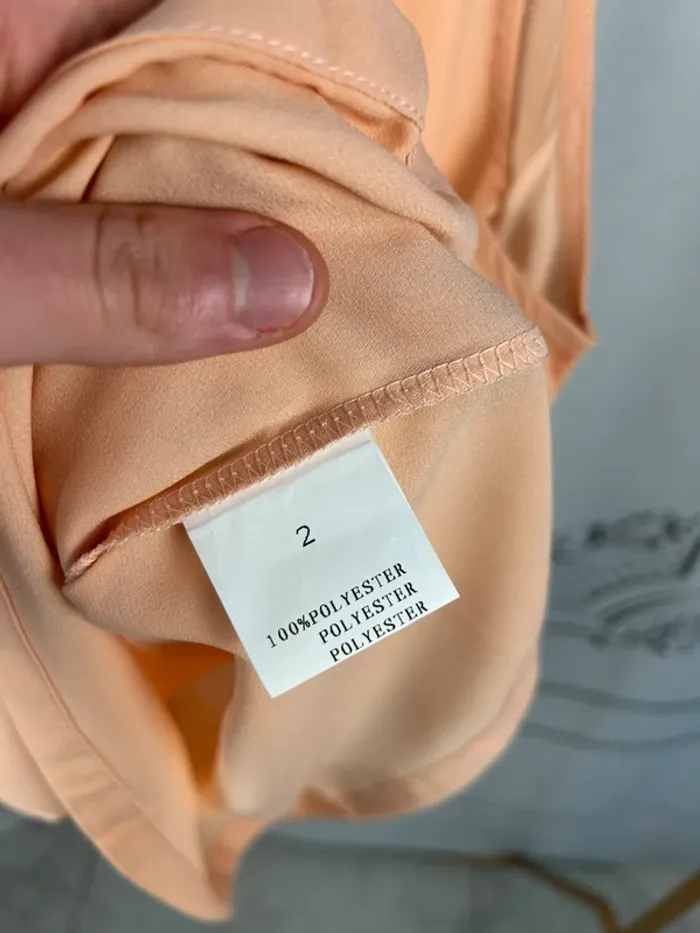 Débardeur abricot T2 La p’tite étoile Neuf - photo numéro 4