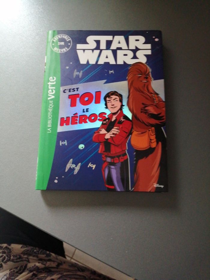 Livre Star Wars c'est toi le héro