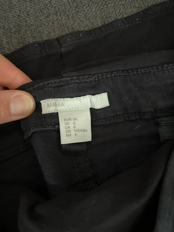 Pantalon de maternité, pantalon de grossesse, taille 36 h&m mama - photo numéro 2