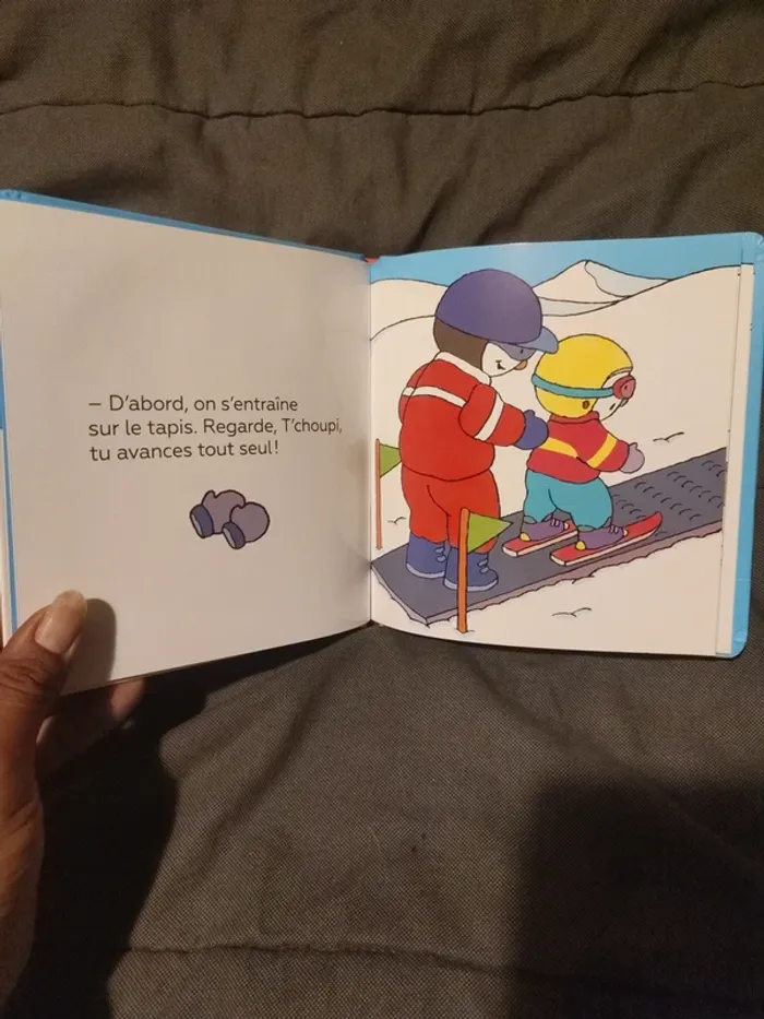 Livre T'choupi fait du ski - photo numéro 9