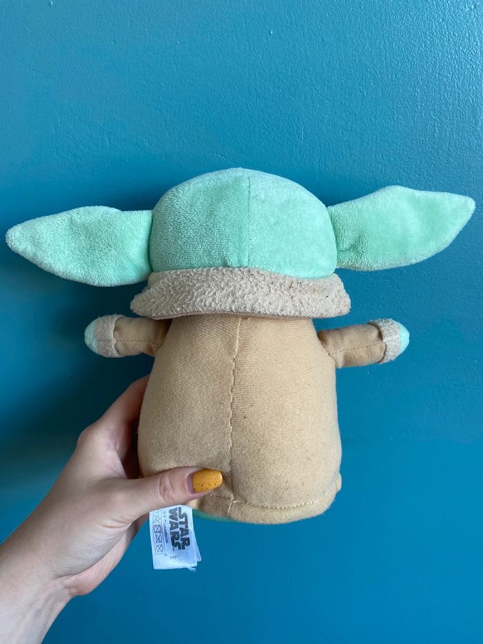 Peluche bébé Yoda grogu the mandalorian - photo numéro 2