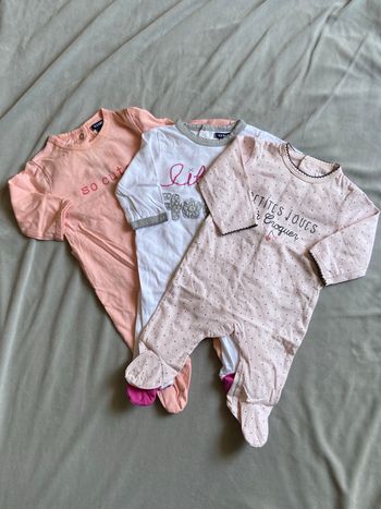 Lots de pyjama 1 mois