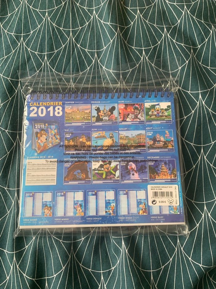 Calendrier 2018 Disney - photo numéro 2