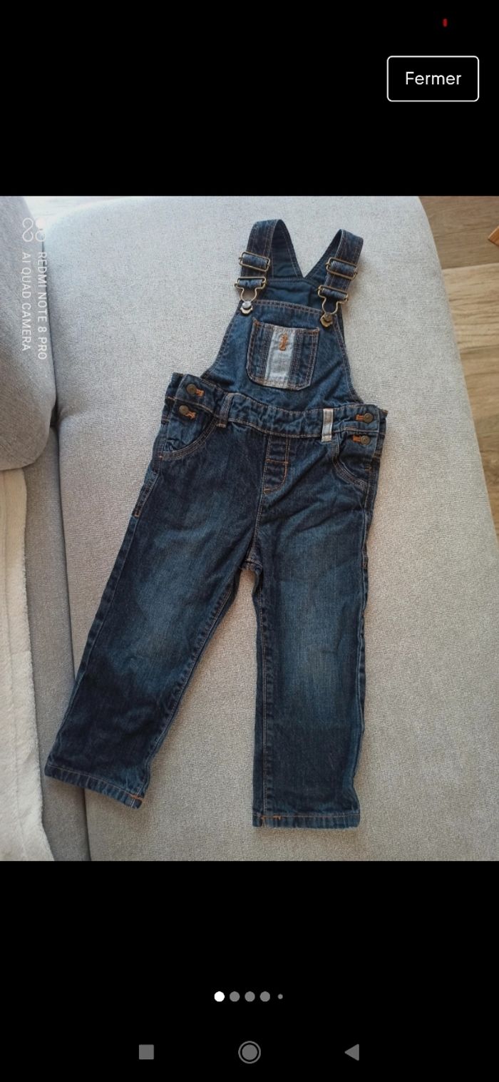 Salopette en jean