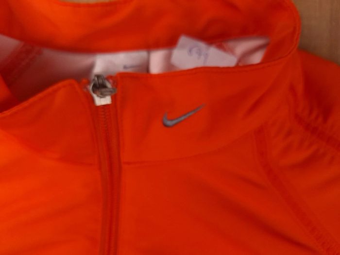 Veste de sport Nike running orange fluo – Homme L - logo brodé (679) - photo numéro 7