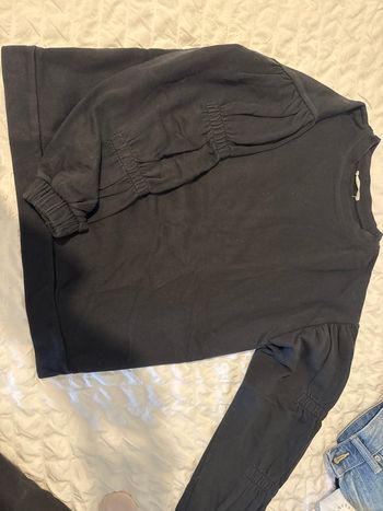 sweat manches bouffantes