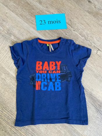 T-shirt 23 mois