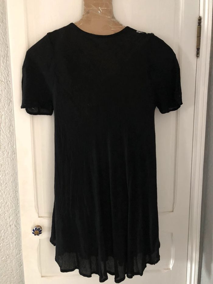 BB21- Robe ample noire/blanche T Unique (40/46) NEUVE - photo numéro 2