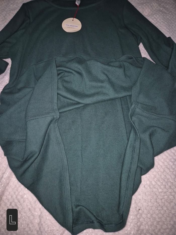 Robe vert bouteille - photo numéro 2