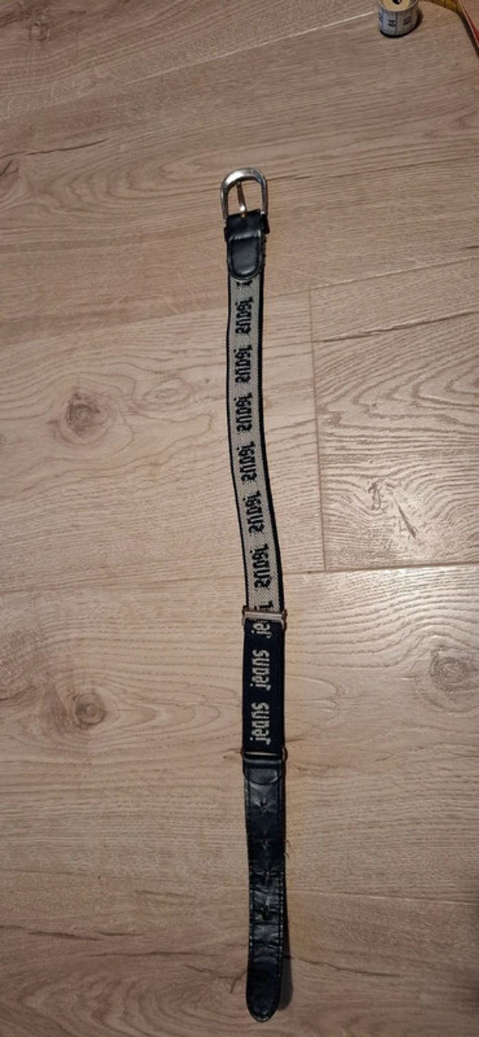 Ceinture élastique bleu marine - photo numéro 3