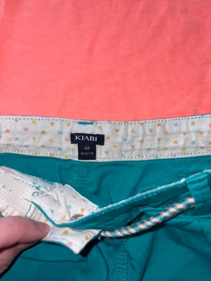 Ensemble Kiabi comme neuf fille 4 ans été - photo numéro 4