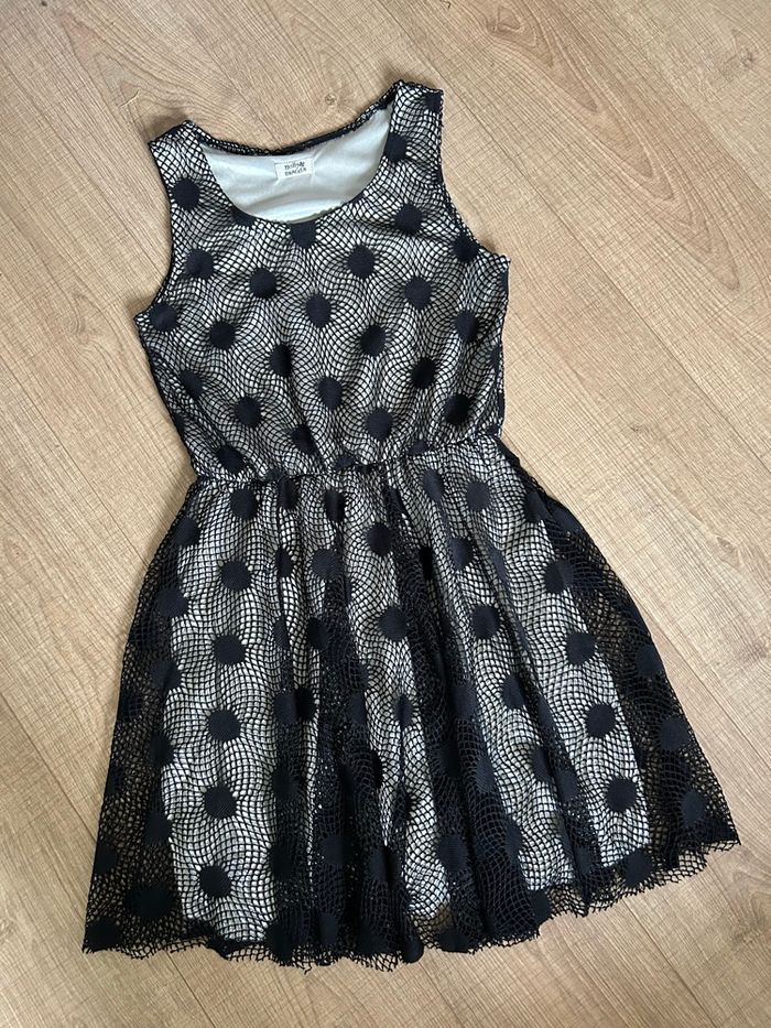 Robe noire et beige sans manches Molly Bracken taille unique jamais portée - photo numéro 7