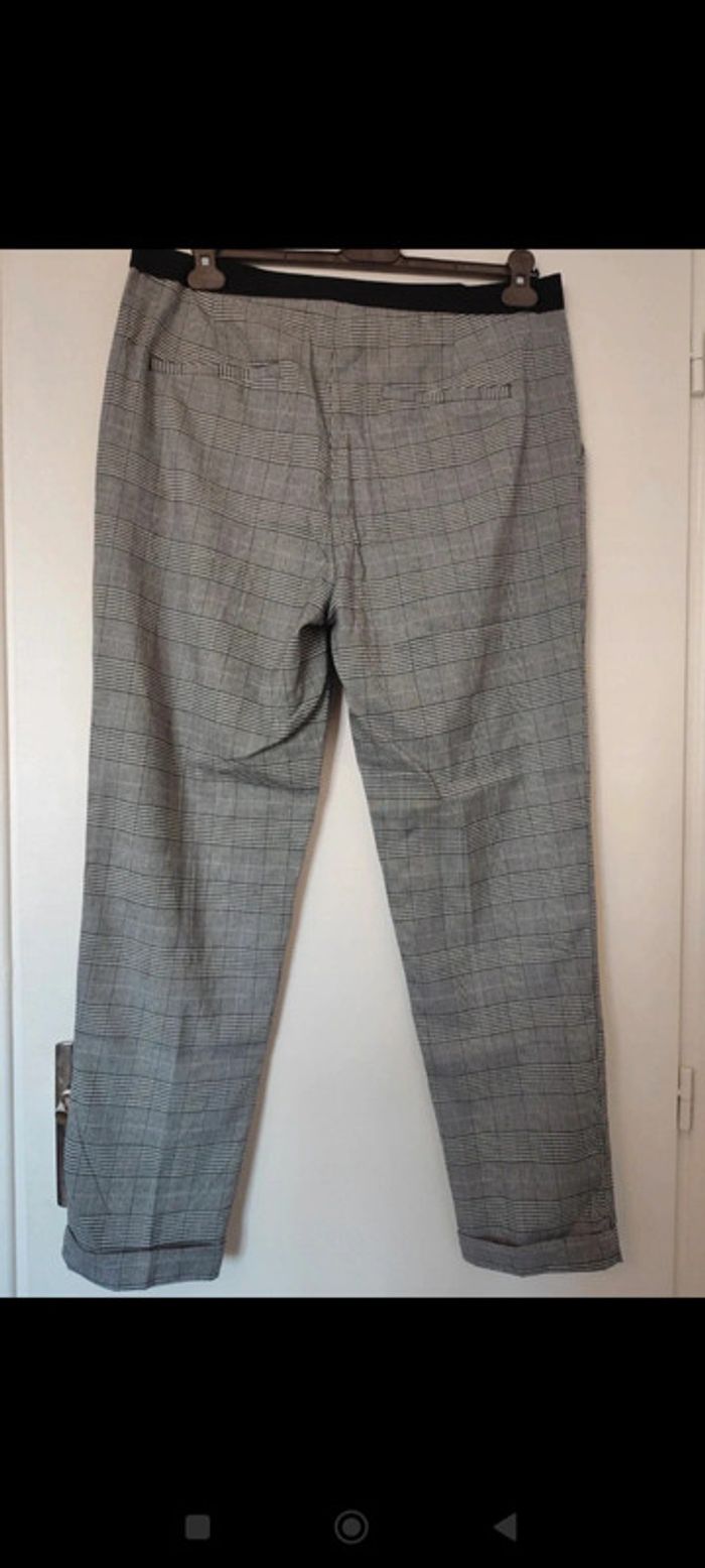 Pantalon gris Chino retroussé sur le bas taille 46 Gemo - photo numéro 2