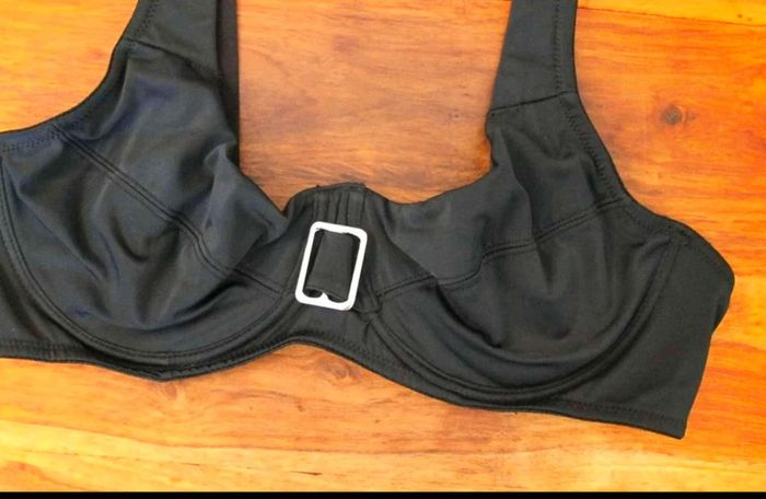 Soutien Gorge noir  -  100B  -  Blanc Nacré - photo numéro 3