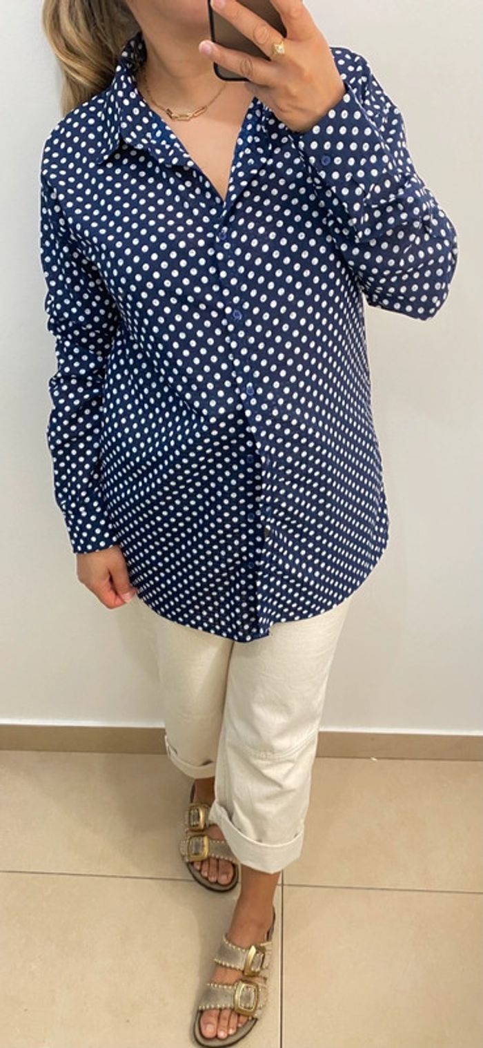 Chemise a pois Taille 44 - photo numéro 4