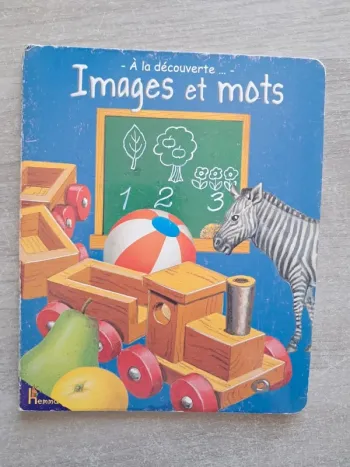 Livre a la découverte images et mots hemma