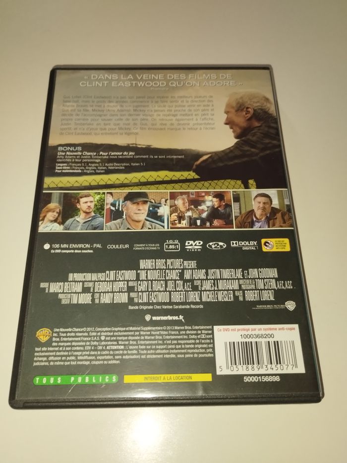 DVD Une Nouvelle Chance - photo numéro 2