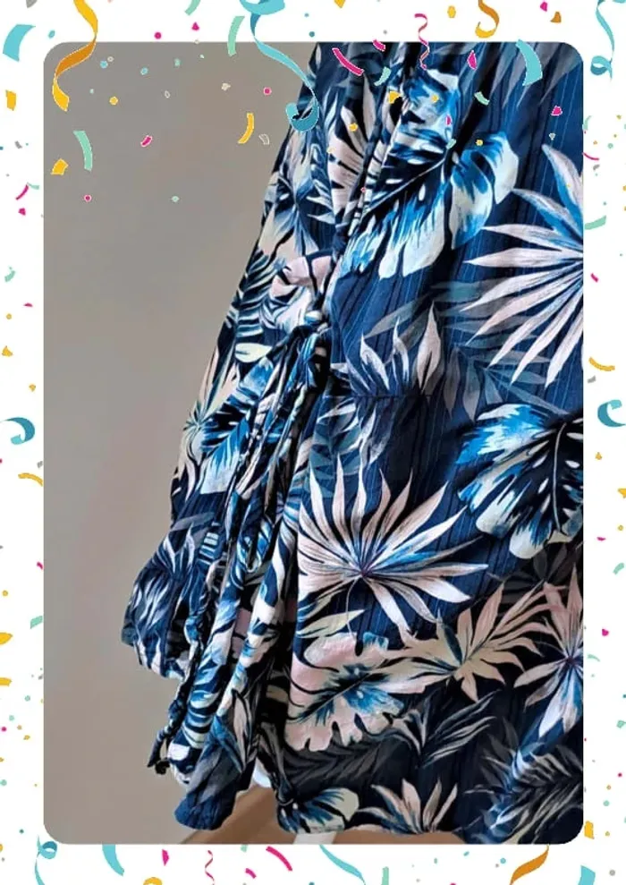 💙 jolie blouse taille 38 marque camaïeu - photo numéro 3