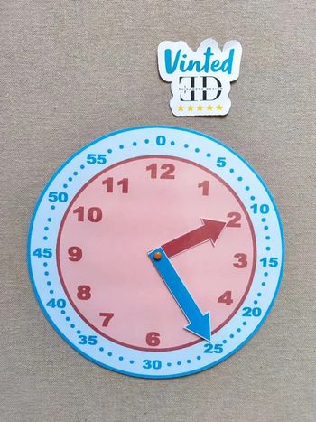 Roue pour apprendre l'heure