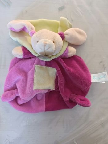 Doudou lapin fille Baby Nat