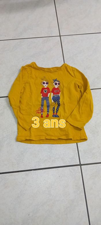 pull moutardes 3 ans