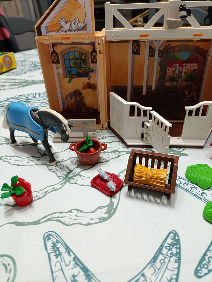 Écurie playmobil transportable - photo numéro 2