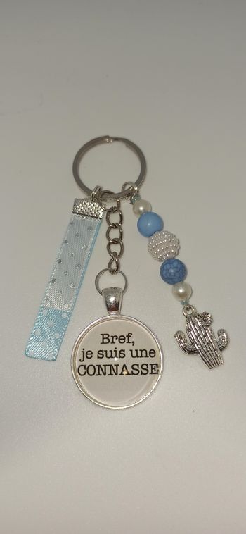 Porte clé humour "connasse "