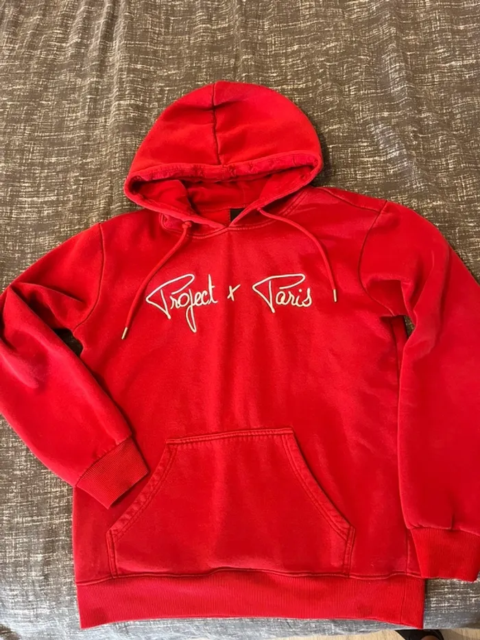 Pull rouge Project X Paris S