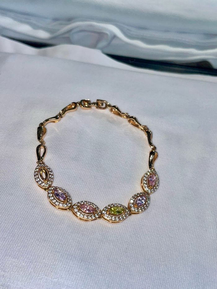 Bracelet plaqué or - photo numéro 5