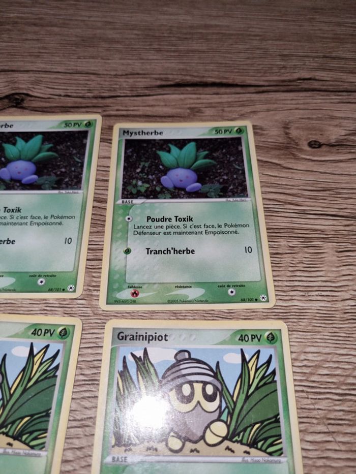 7 carte pokémon 2005 légende oublié - photo numéro 3