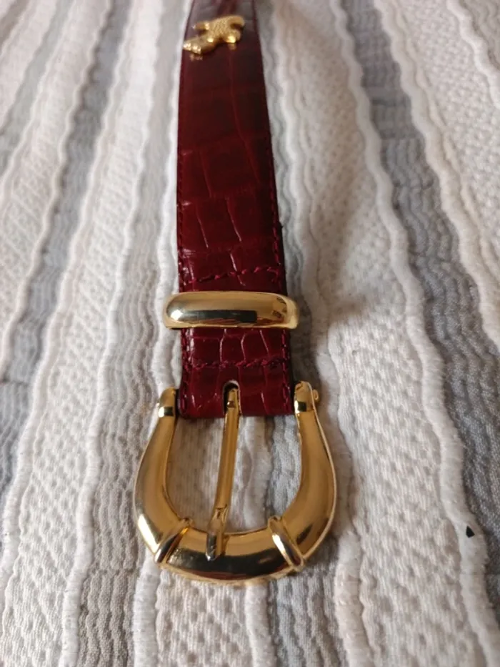 Ceinture Agatha cuir 85 cm - photo numéro 2