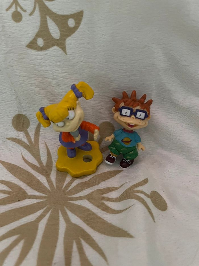 Lot de 2 petites figurines Razmoket