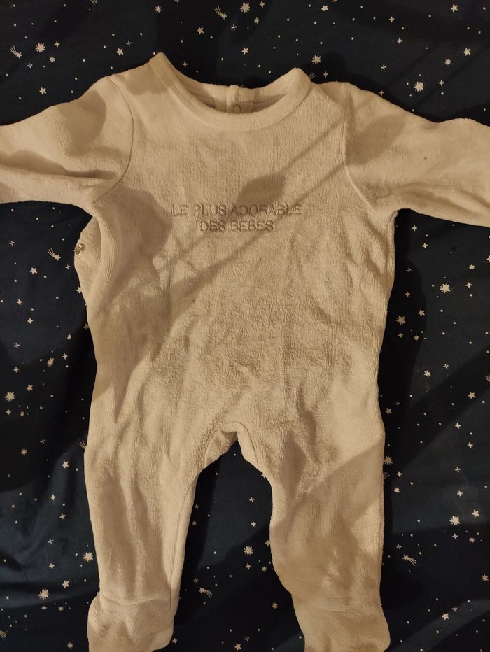Pyjama bébé 1 mois