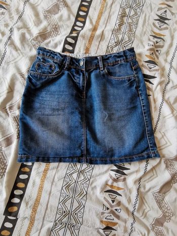 Jupe en jeans 14 ans