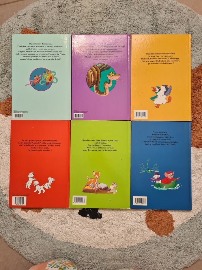 Lot de livres Disney - Club de Mickey